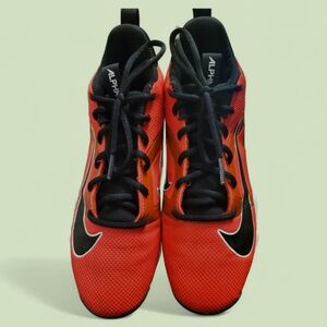 Nike Red and Black Sports Sneakers